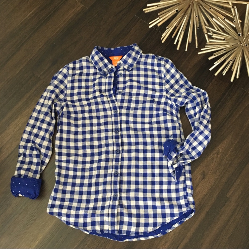 Checkered Button Up